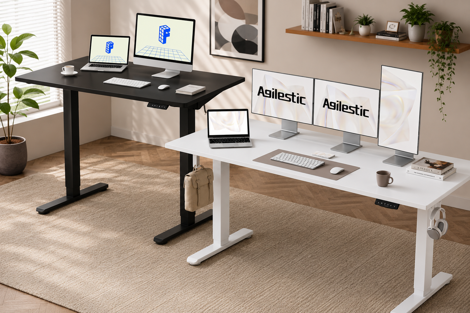 Agilestic vs FLEXISPOT EN1 Standing Desk