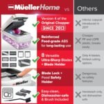 Mueller The Real Original Pro Vegetable Chopper & Mandoline Slicer