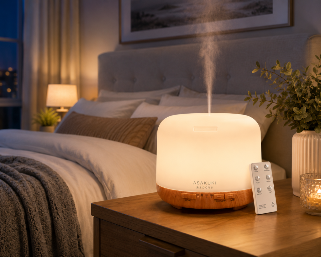ASAKUKI 500ML Essential Oil Diffuser Review 2026