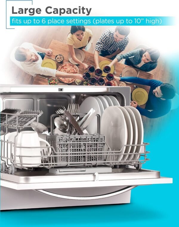 BLACK+DECKER Countertop Dishwasher