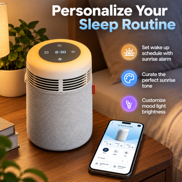 BLUEAIR Air Purifiers with Sunrise