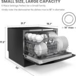 COMFEE’ Countertop Dishwasher
