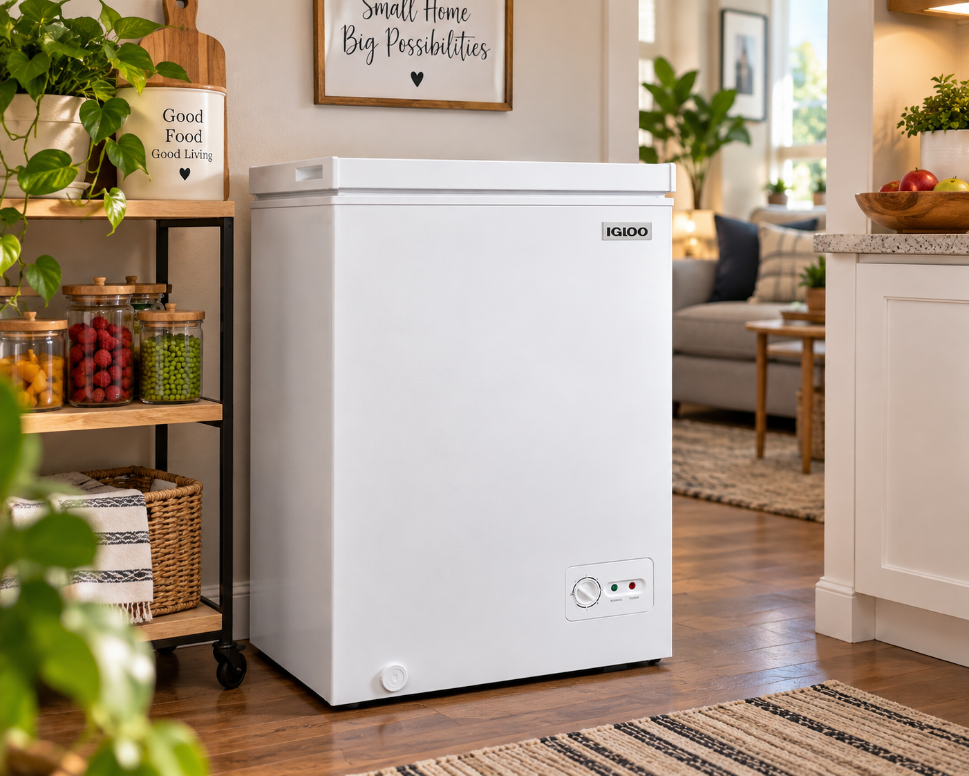 Igloo 3.5 Cu. Ft. Deep Freezer