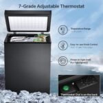 Kismile 3.2 Cubic Feet Chest Freezer,