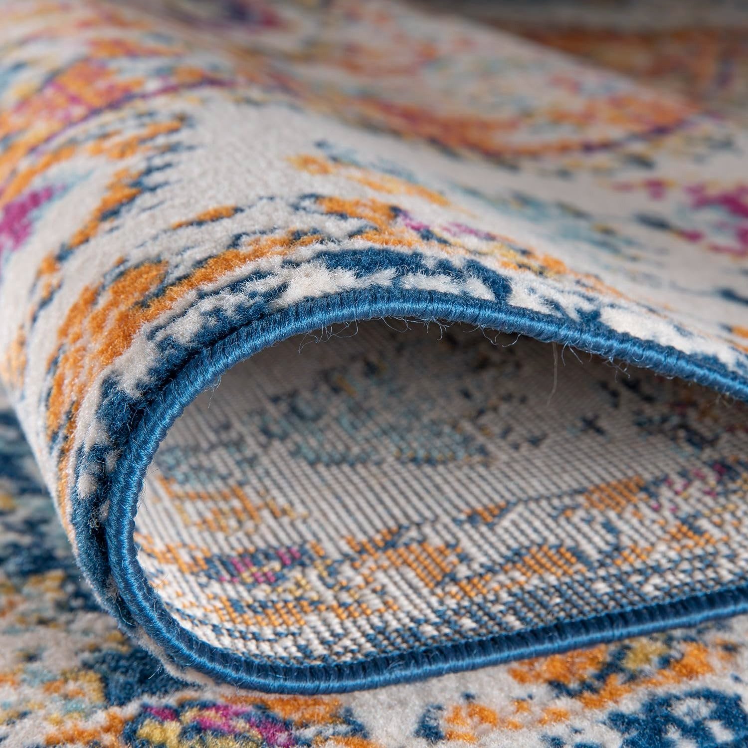 Rugshop Vintage Distressed Area Rug