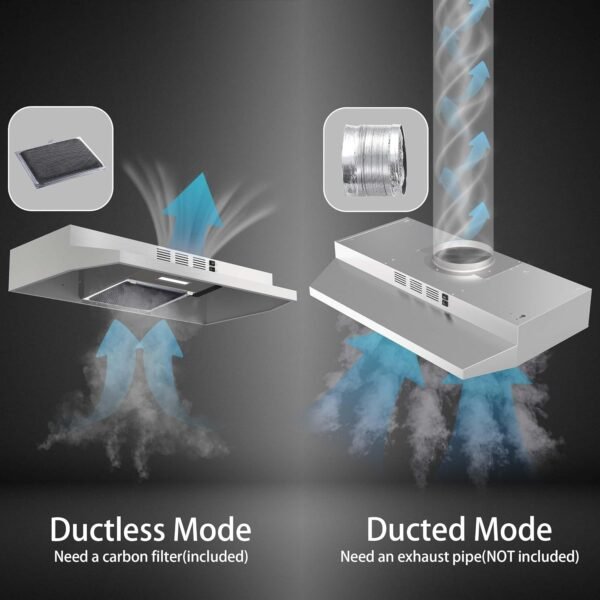 Range Hood DuctedDuctless