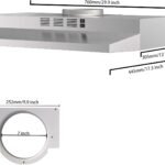 SNDOAS 30 inch Range Hood DuctedDuctless