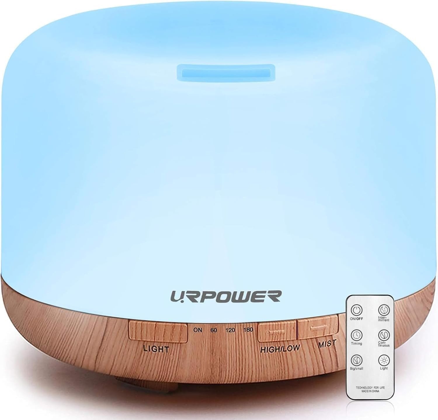 URPOWER 500ML Essential Oil Diffuser