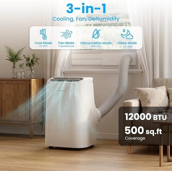 ZAFRO 12,000 Portable AC