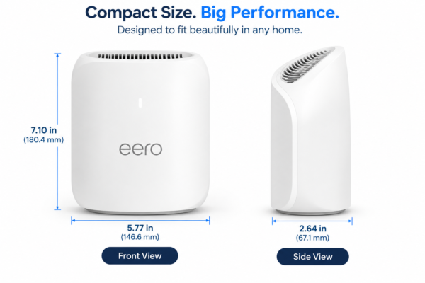 eero Pro 7 tri-band mesh Wi-Fi 7 router