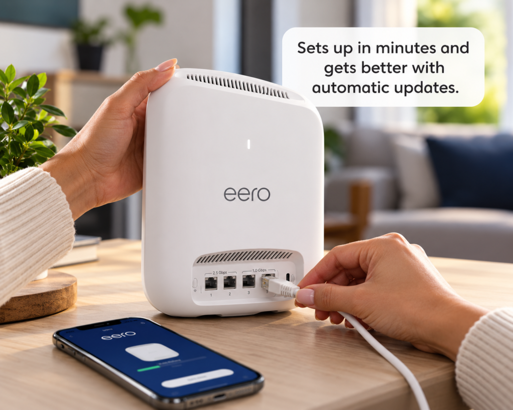 eero Pro 7 Wi-Fi 7 mesh router
